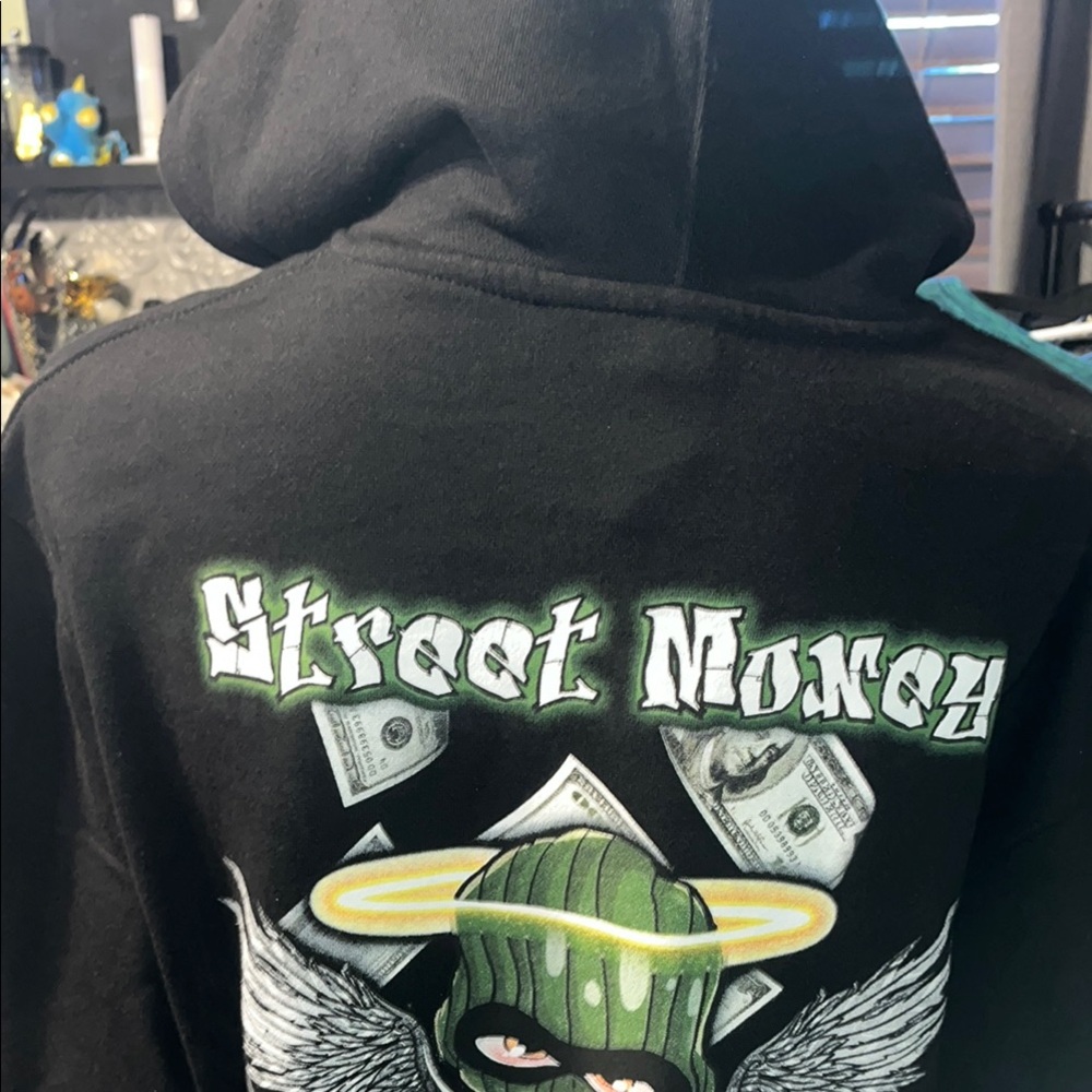 Street Money Black Hoodie